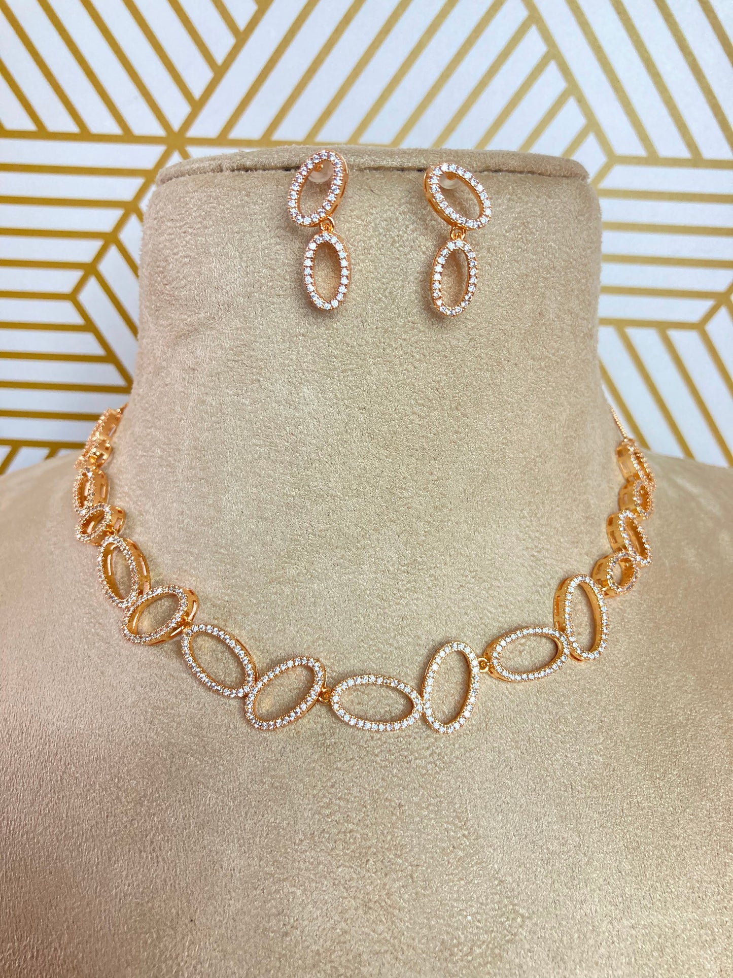 Ananya Zirconia Jewellery Set