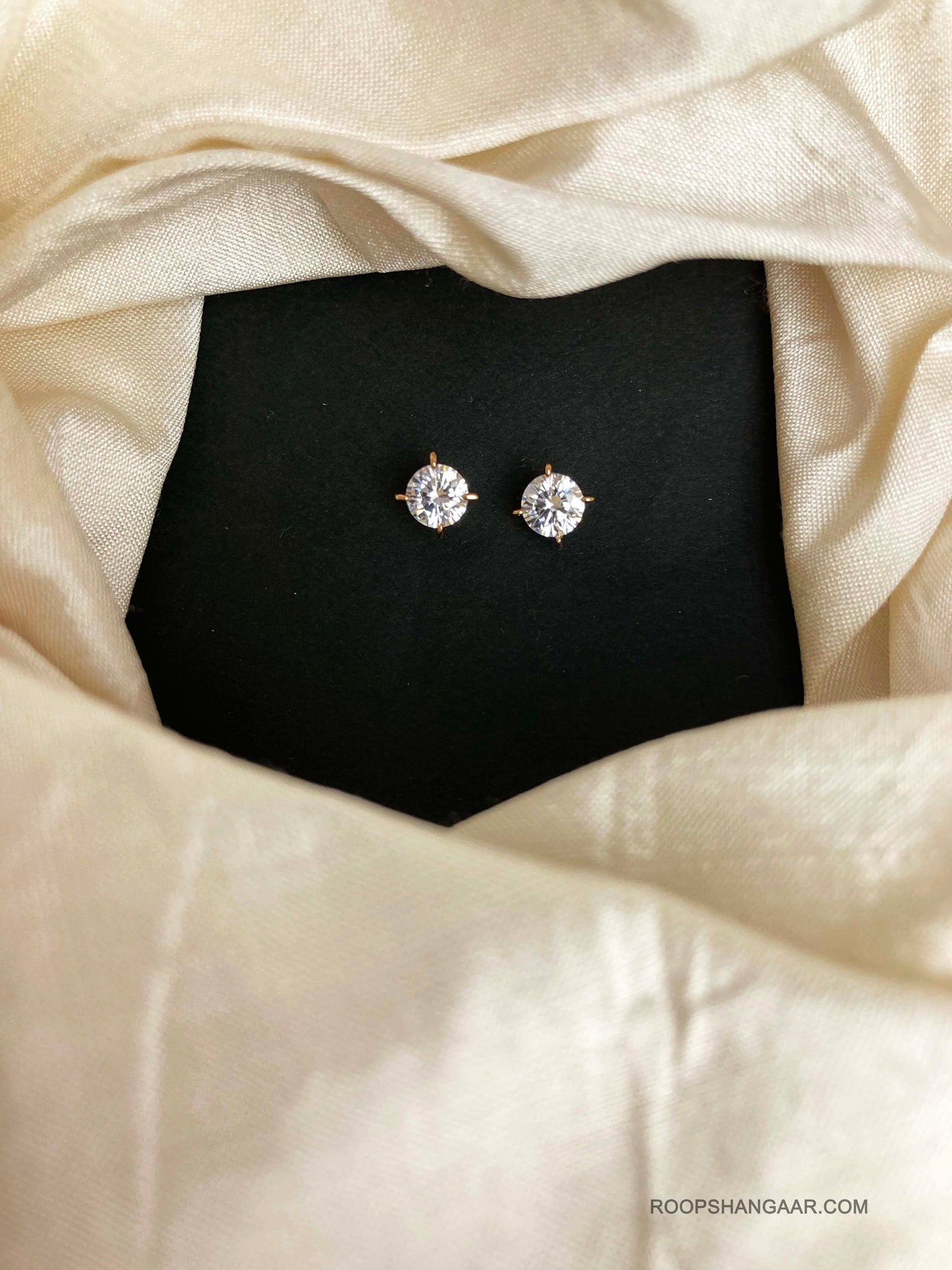 Rose Gold Emily Studs