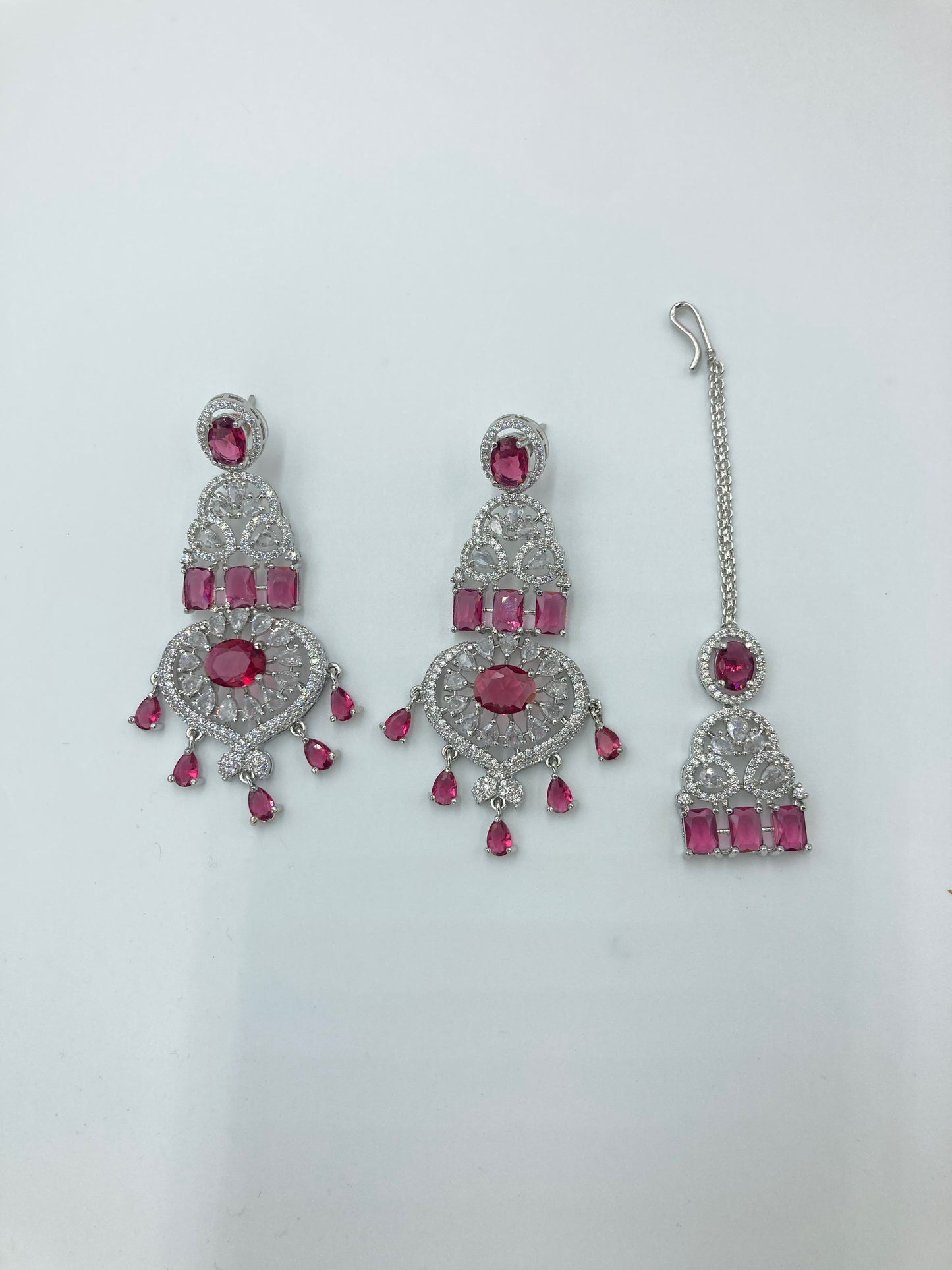 Ruby Fiona Zirconia Jewellery Set