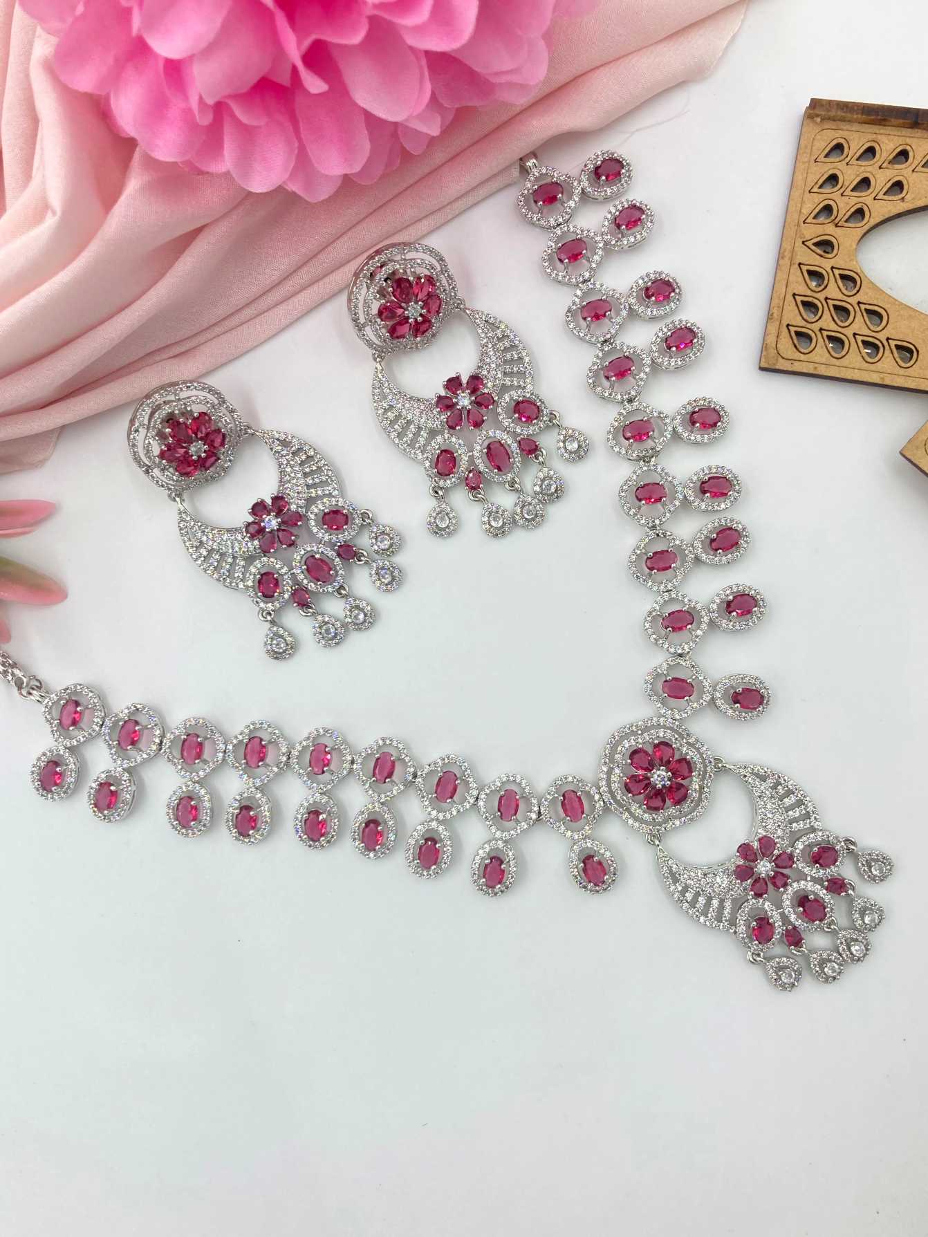 Ruby Juliette Zirconia Jewellery Set