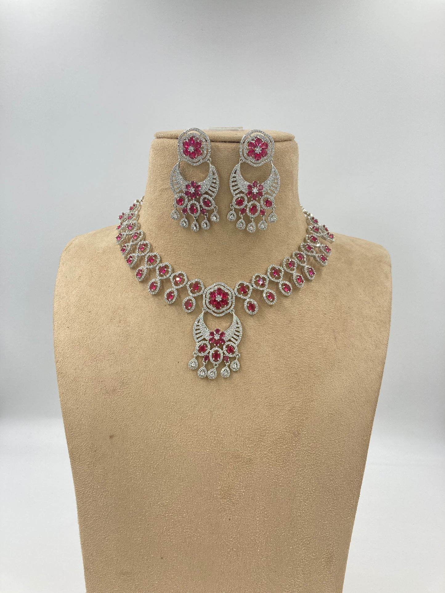 Ruby Juliette Zirconia Jewellery Set