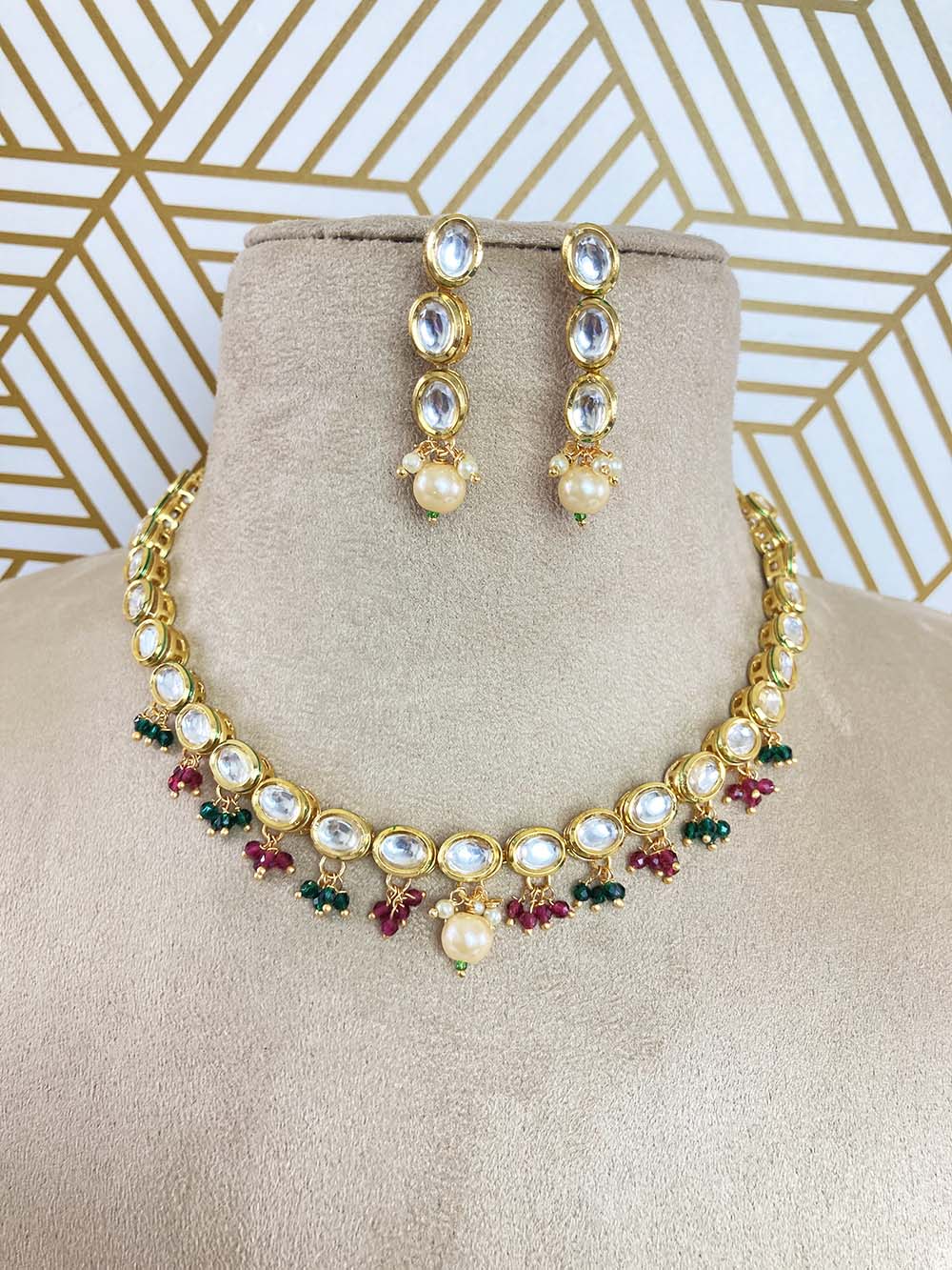 Multicolor Rima Jewellery Set