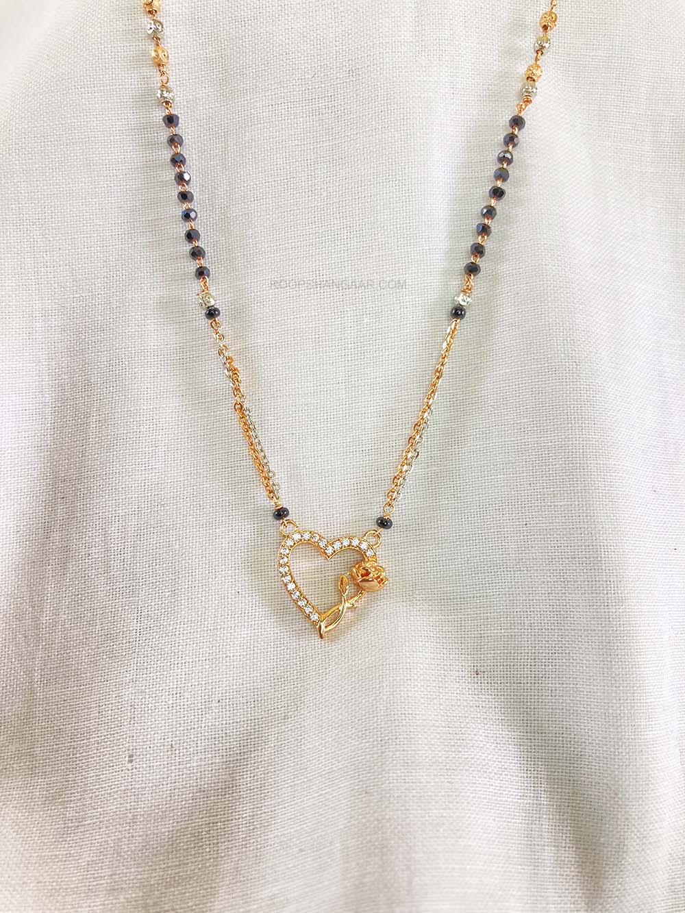Rose Gold Zara Delicate Mangalsutra