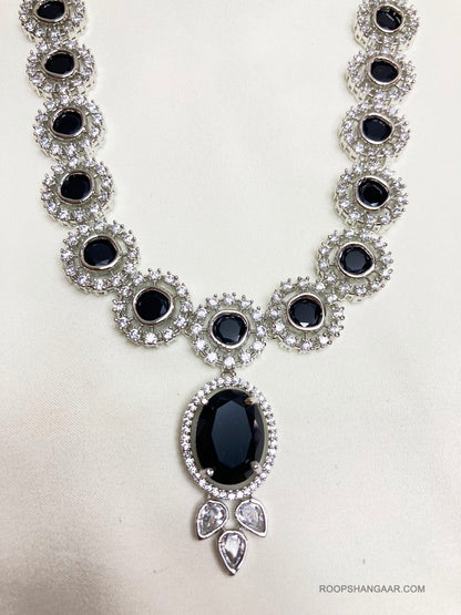 Black Angel Zirconia Jewellery Set