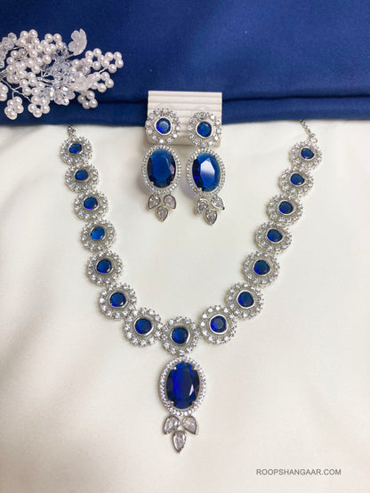 Blue Angel Zirconia Jewellery Set