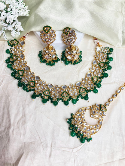 Emerald Aruna Jewellery Set