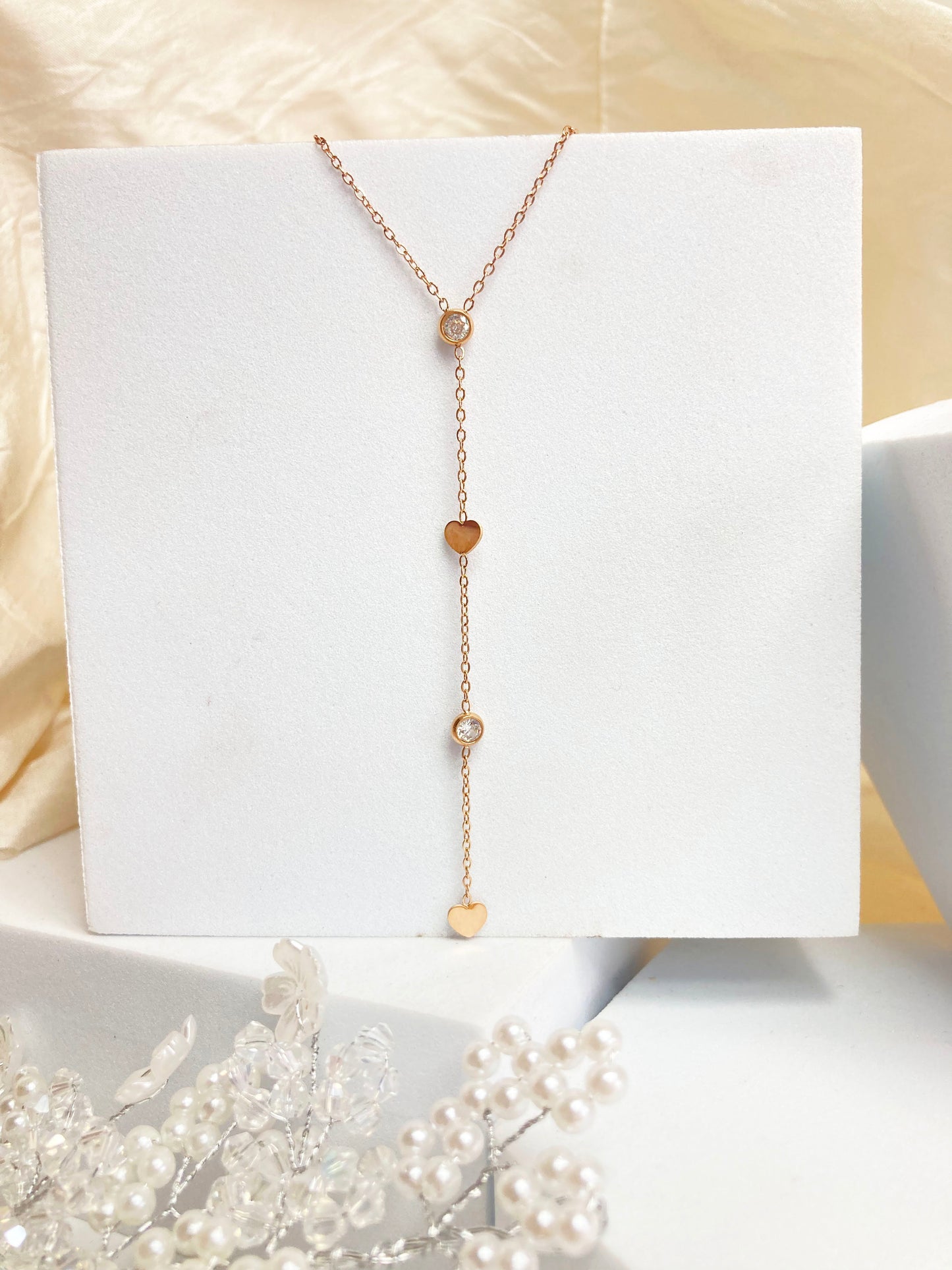 Rose Gold Emily Necklace