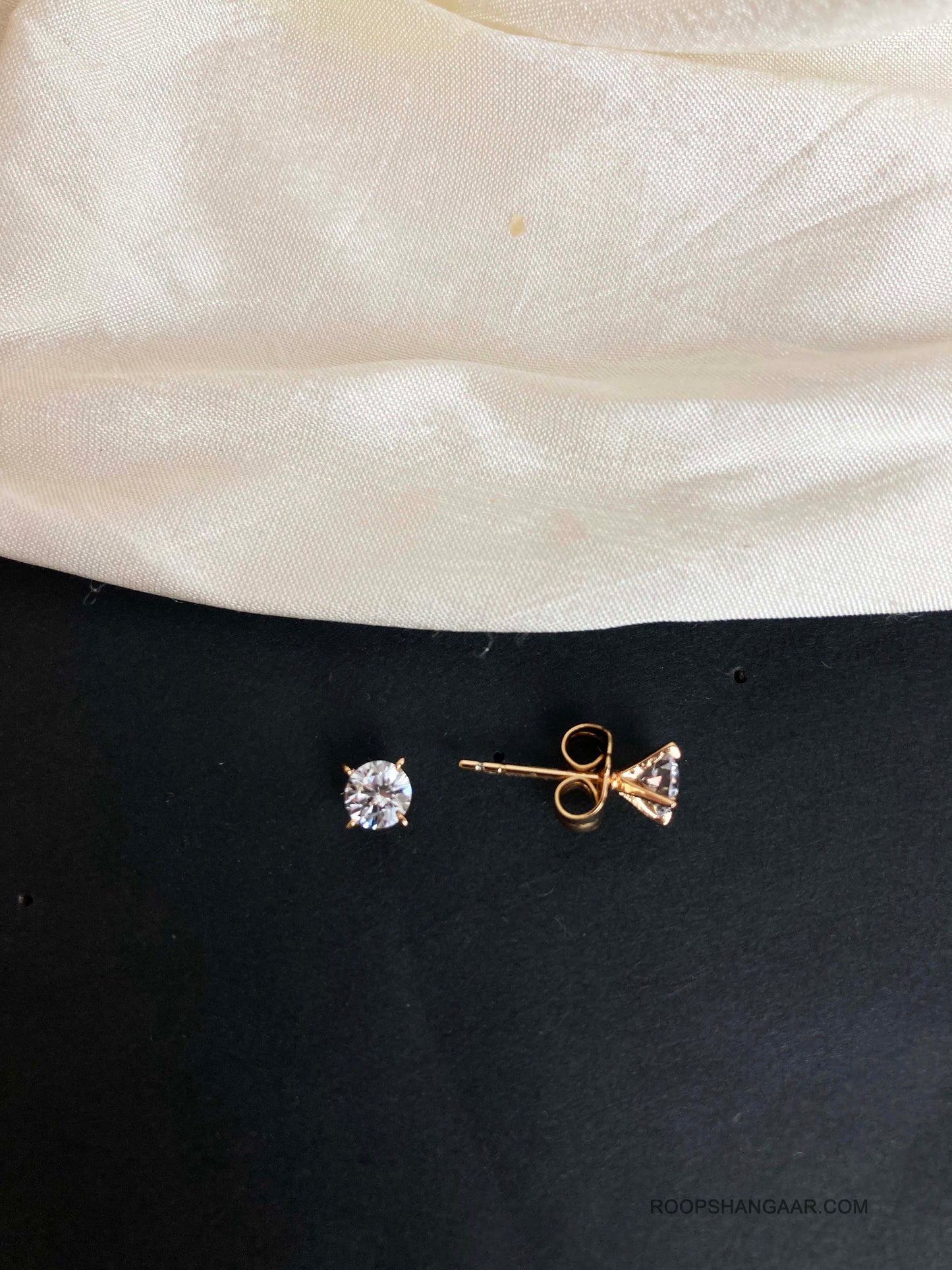 Rose Gold Emily Studs