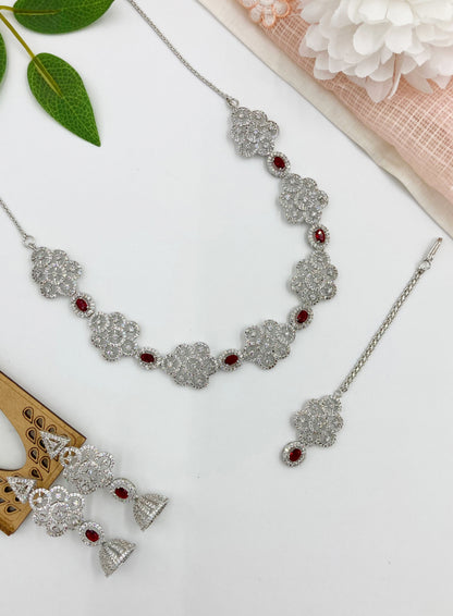 Ruby Keira Zirconia Jewellery Set