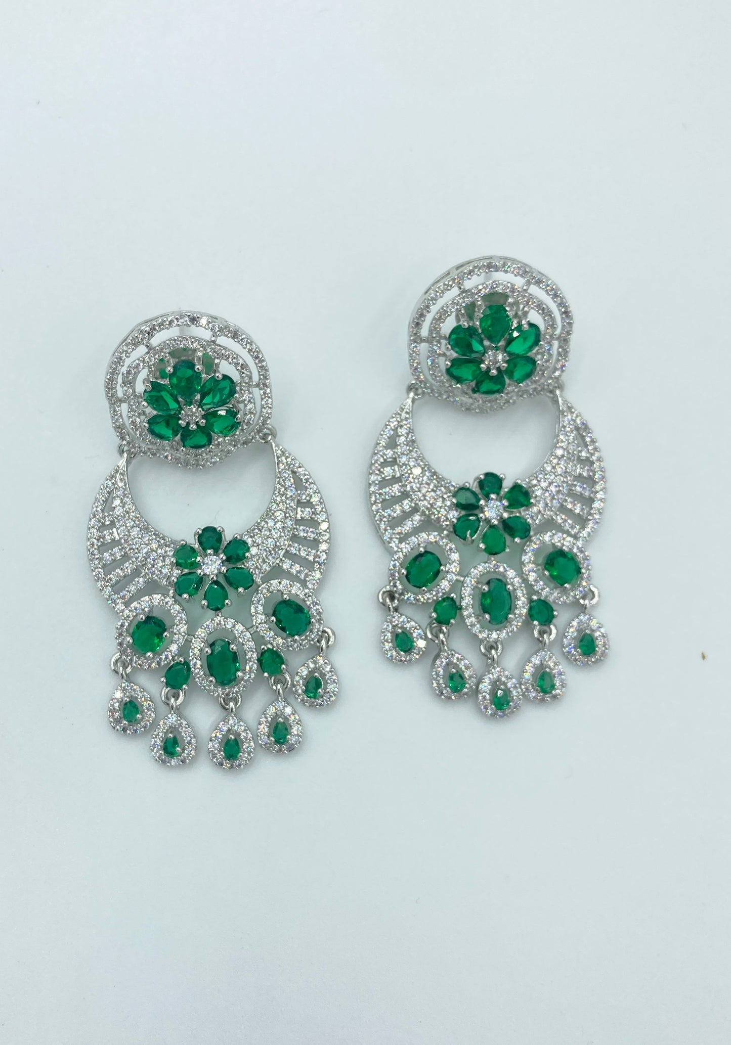 Emerald Green Juliette Zirconia Jewellery Set