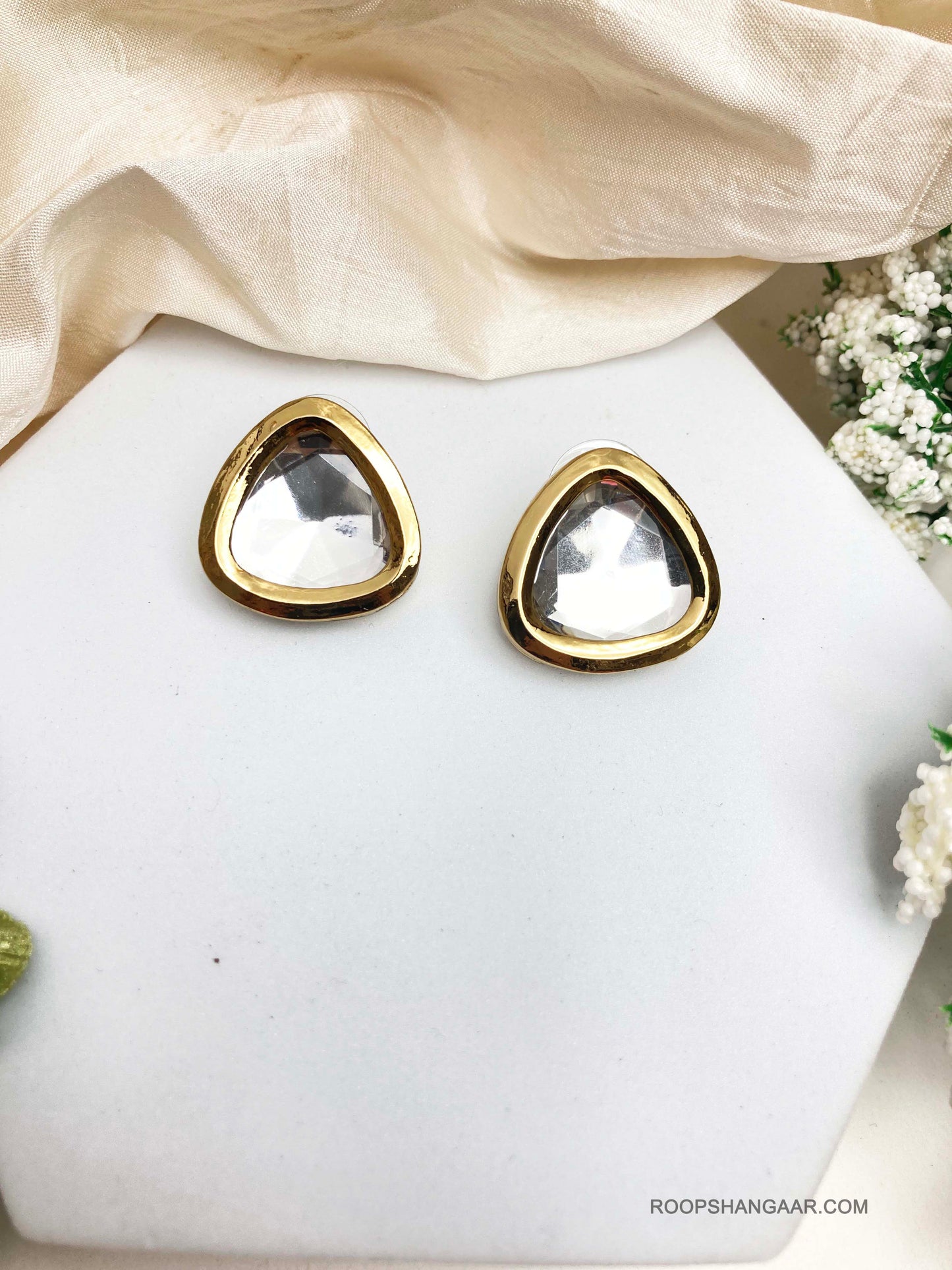 Golden Kalki Studs