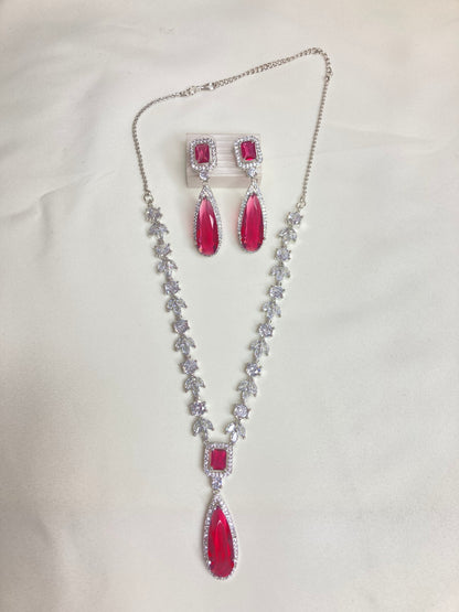 Ruby Lauren Zirconia Jewellery Set