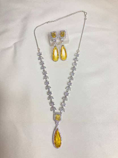 Lemon Lauren Zirconia Jewellery Set