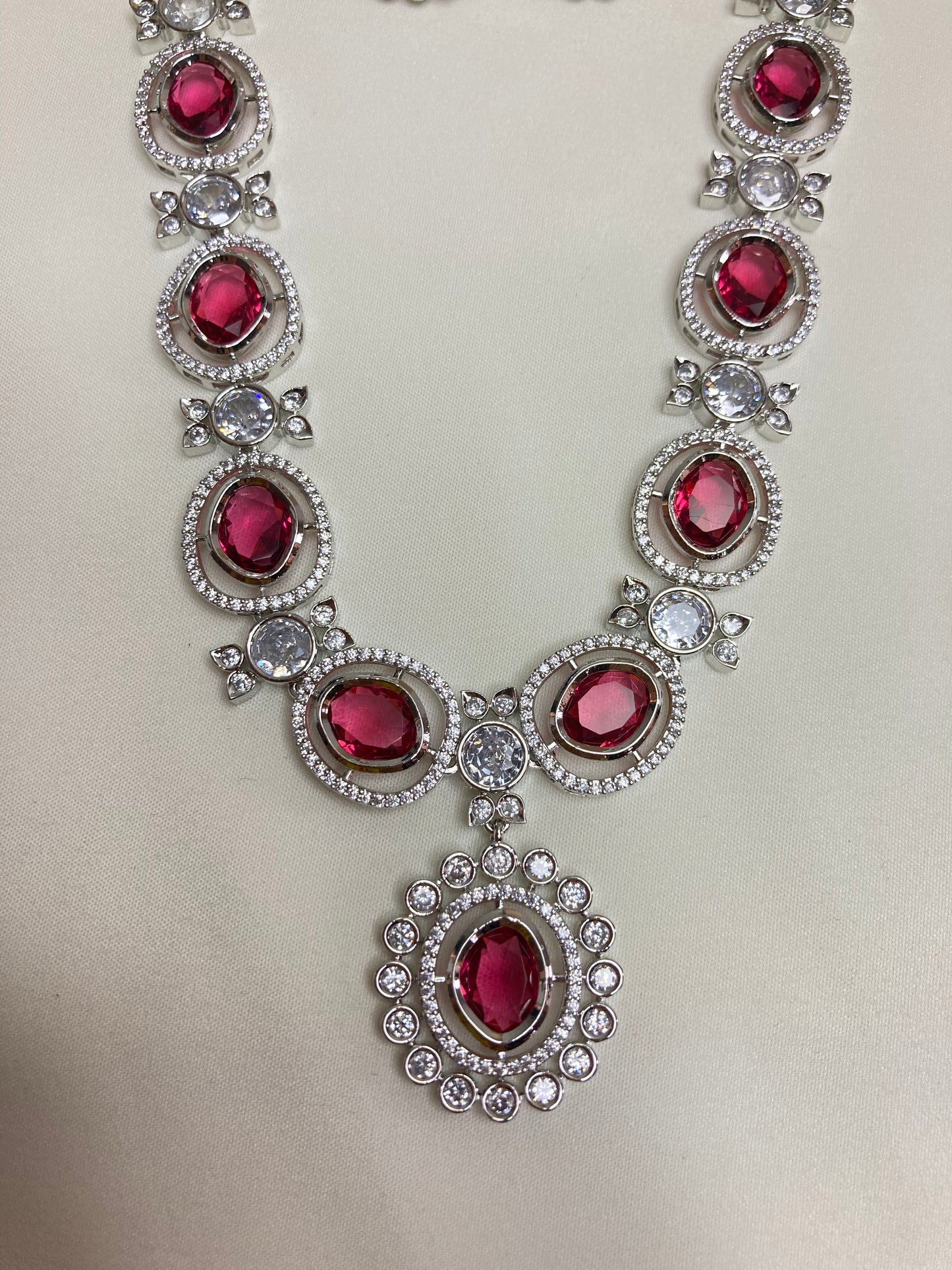 Ruby Margot Zirconia Jewellery Set