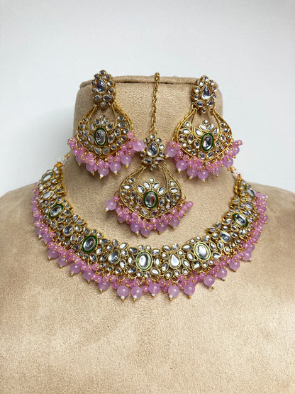 Purple Meher Jewellery Set