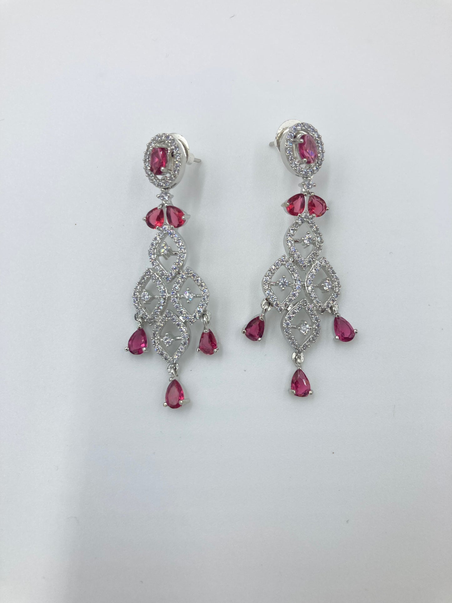 Ruby Rebecca Zirconia Jewellery Set