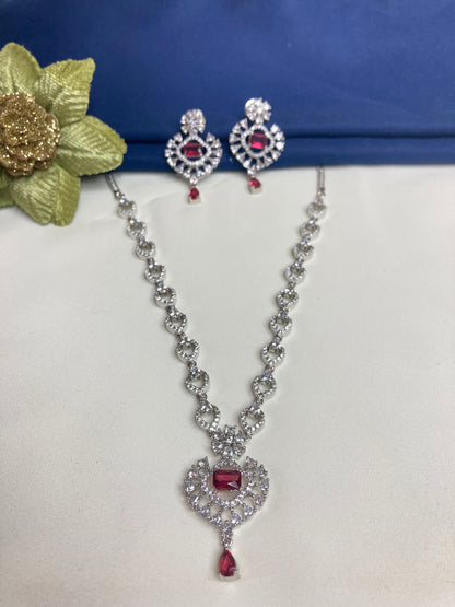 Ruby Sophia Zirconia Jewellery Set