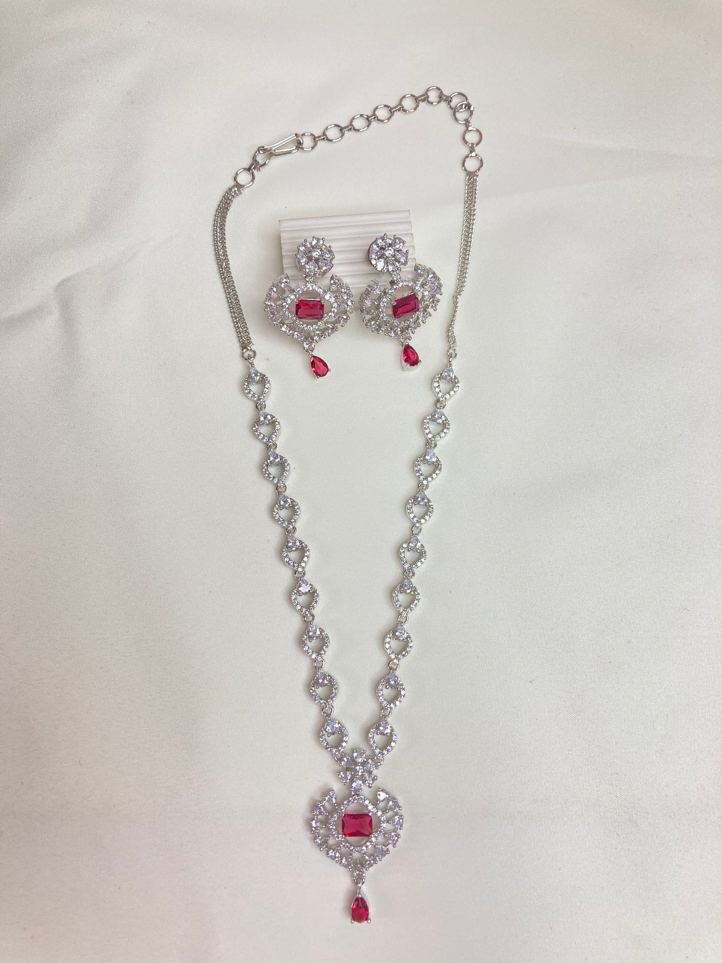 Ruby Sophia Zirconia Jewellery Set