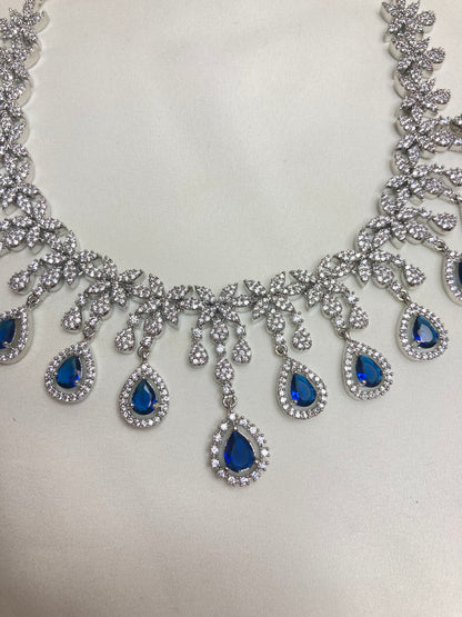 Blue Sophie Zirconia Jewellery Set