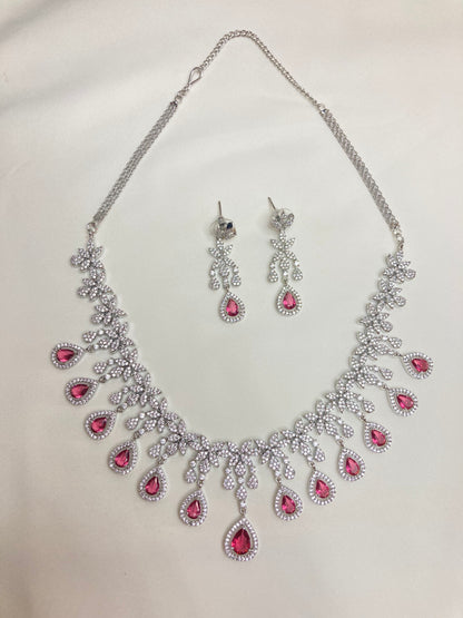 Ruby Sophie Zirconia Jewellery Set