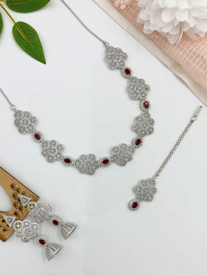 Ruby Keira Zirconia Jewellery Set