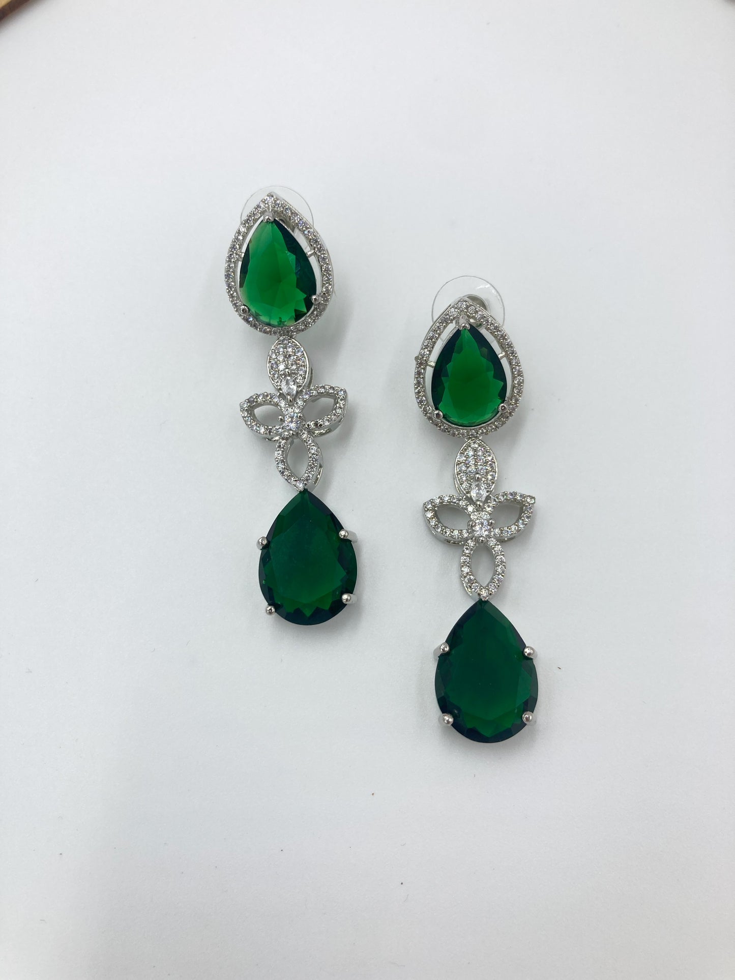 ZaraEmeraldZirconiaJewellerySet