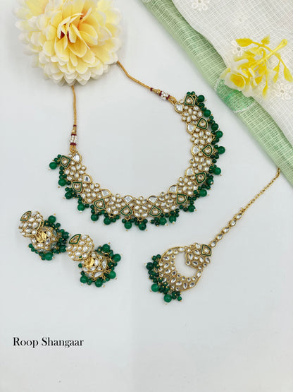 Emerald Aruna Jewellery Set