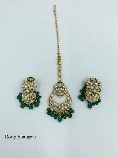 Emerald Aruna Jewellery Set