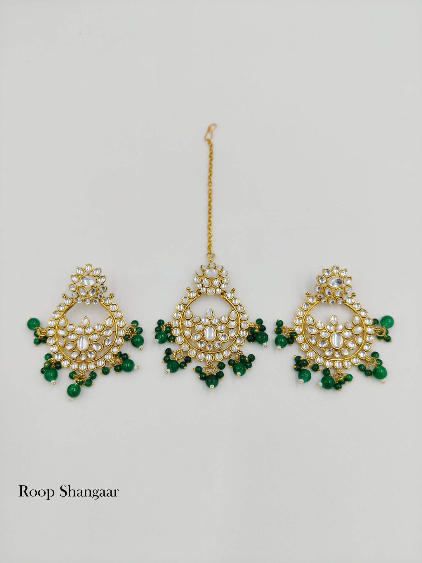 Emerald Isha Jewellery Set