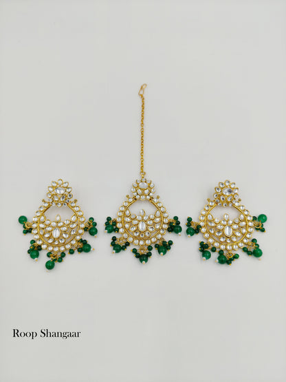 Emerald Isha Jewellery Set