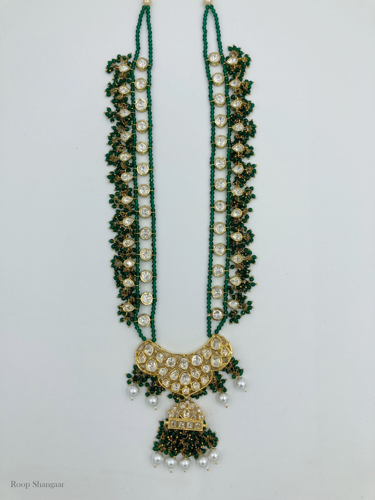 Emerald Priyalata Jewellery Set