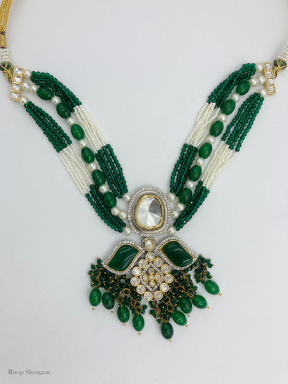 Emerald Promita Jewellery Set