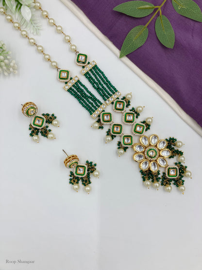 Emerald Suhani Jewellery Set