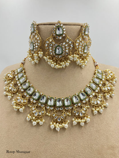 Ivory Nandini Jewellery Set