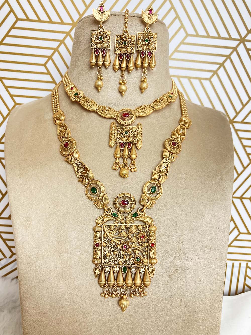 Multicolor Ashka Combo Jewellery Set