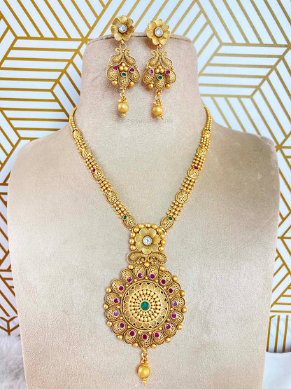 Multicolor Dhara Jewellery Set