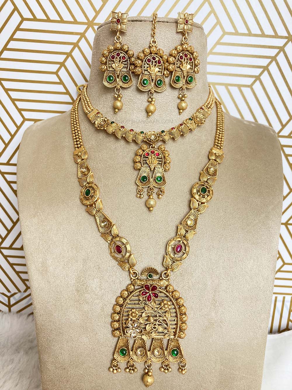 Multicolor Ishita Combo Jewellery Set