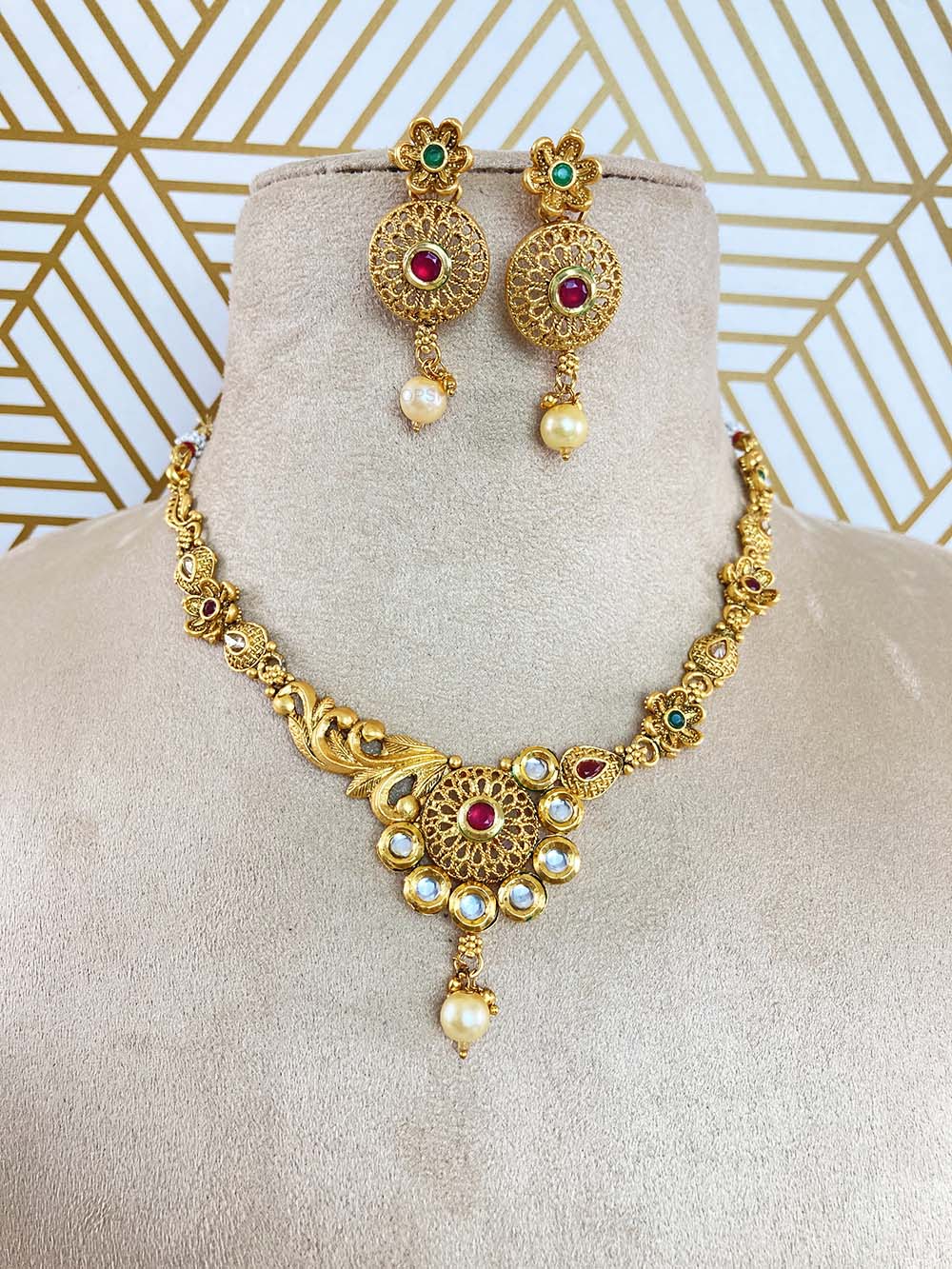 Multicolor Juhi Jewellery Set