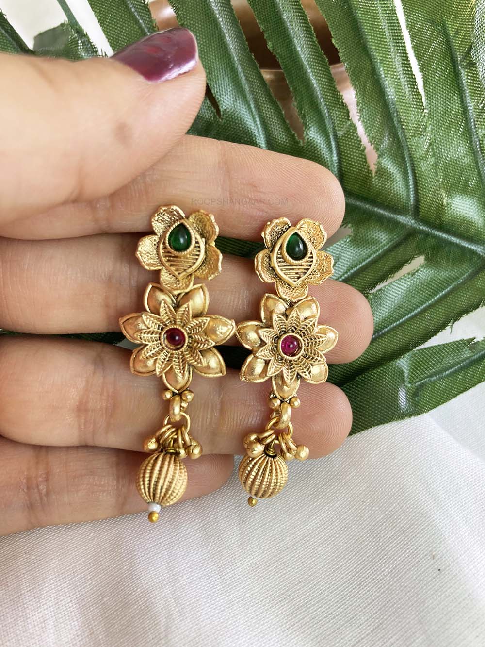 Multicolor Reshma Jewellery Set Roop Shangaar