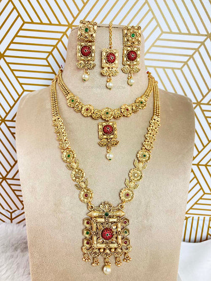 Multicolor Supriya Combo Jewellery Set