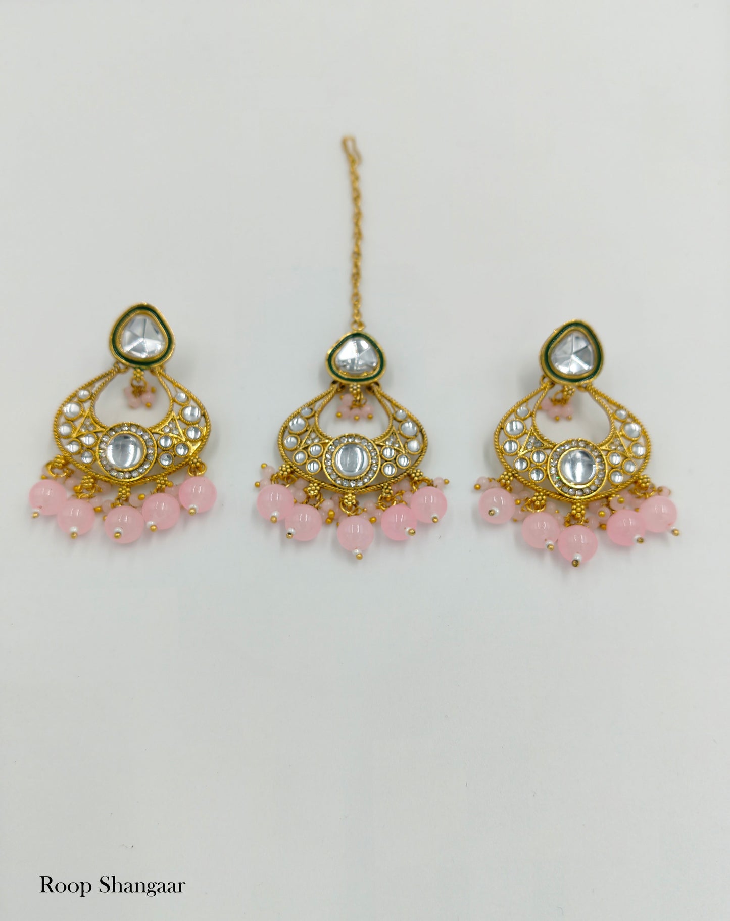 Pink Grishma Jewellery Set