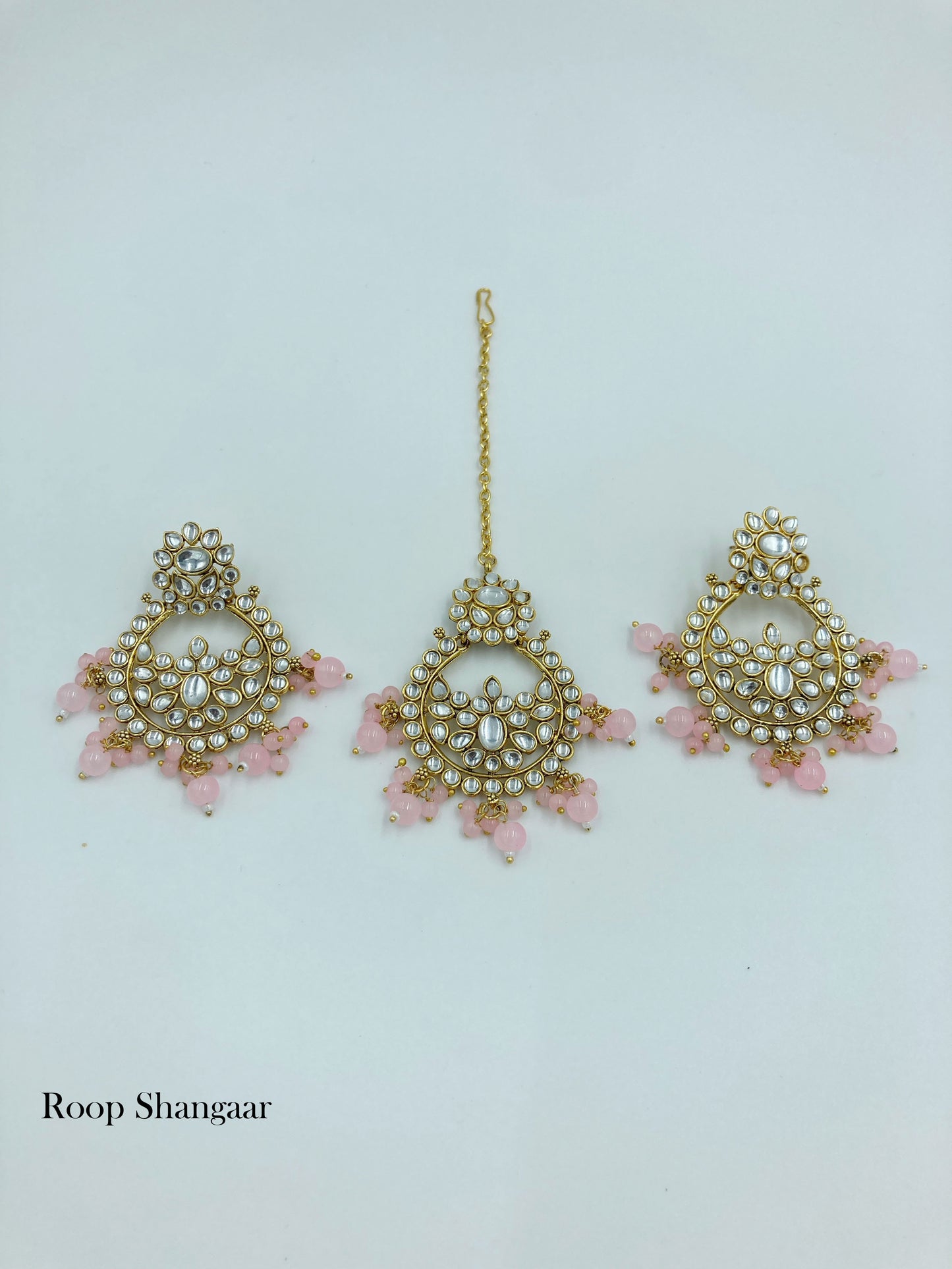 Pink Isha Jewellery Set