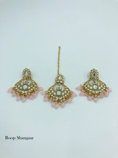 Pink Meher Jewellery Set