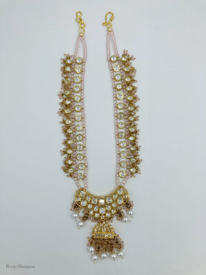 Pink Priyalata Jewellery Set