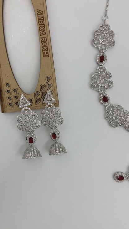 Ruby Keira Zirconia Jewellery Set