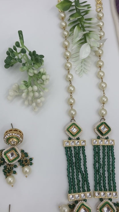 Emerald Suhani Jewellery Set