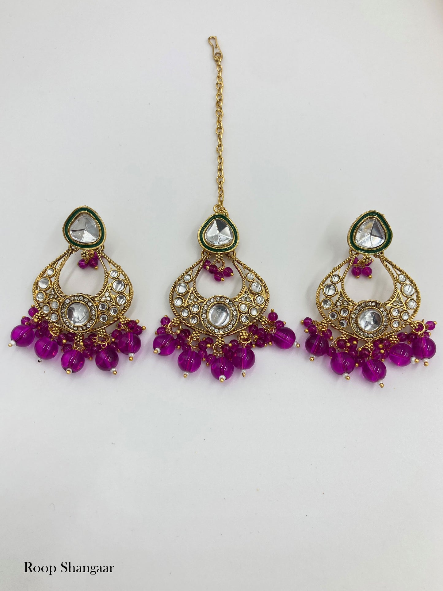 Purple Grishma Jewellery Set