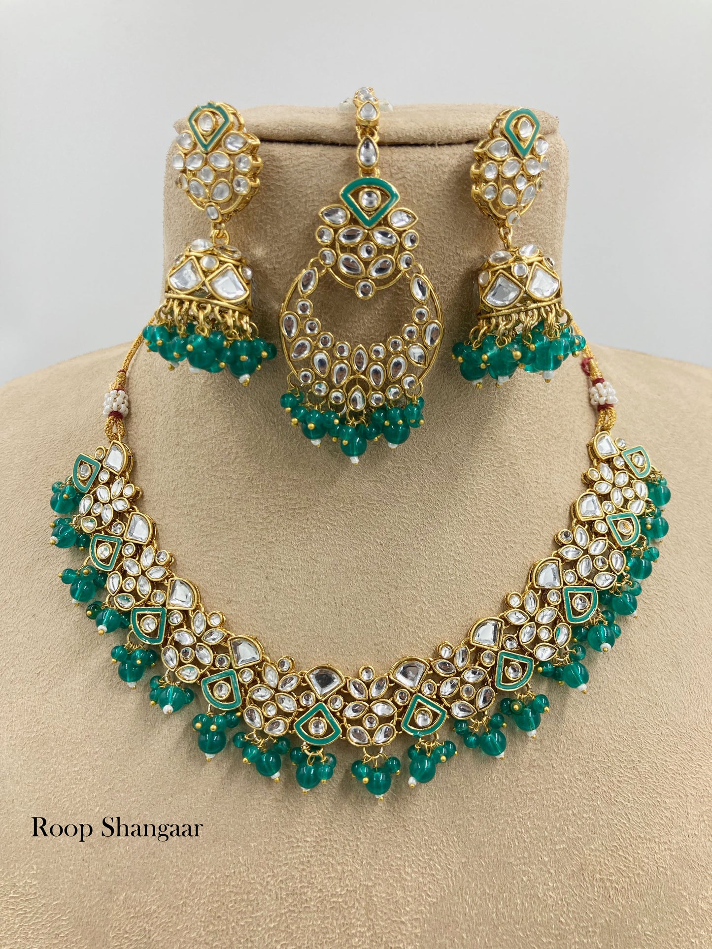 Rama Green Aruna Jewellery Set