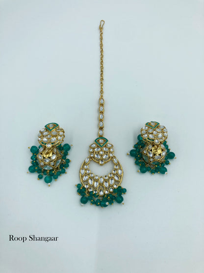 Rama Green Aruna Jewellery Set