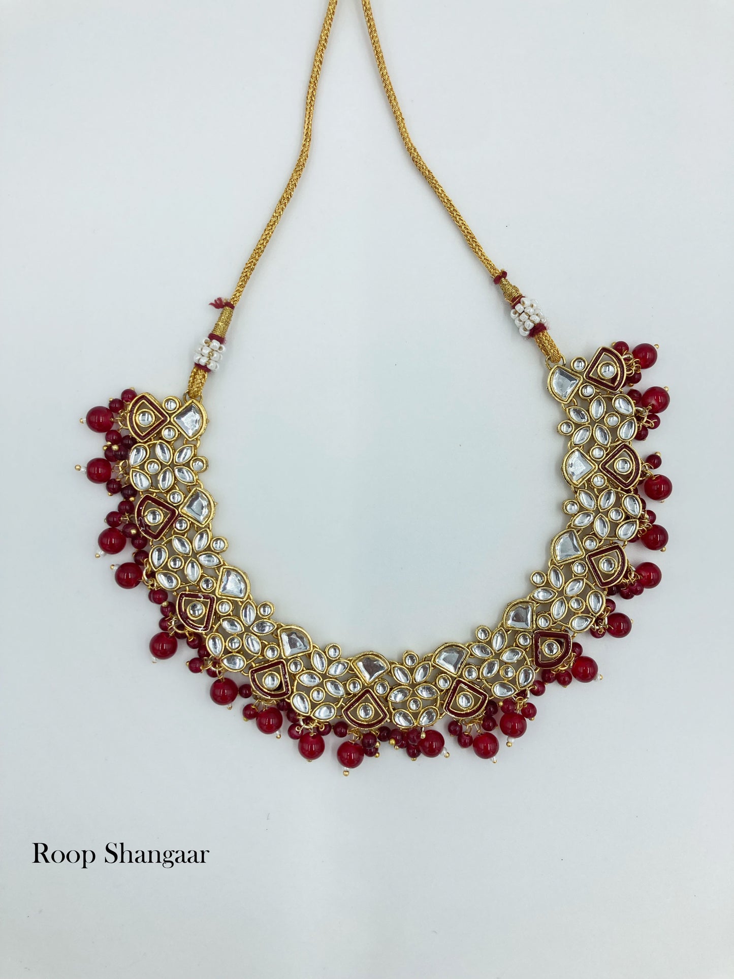 Red Aruna Jewellery Set